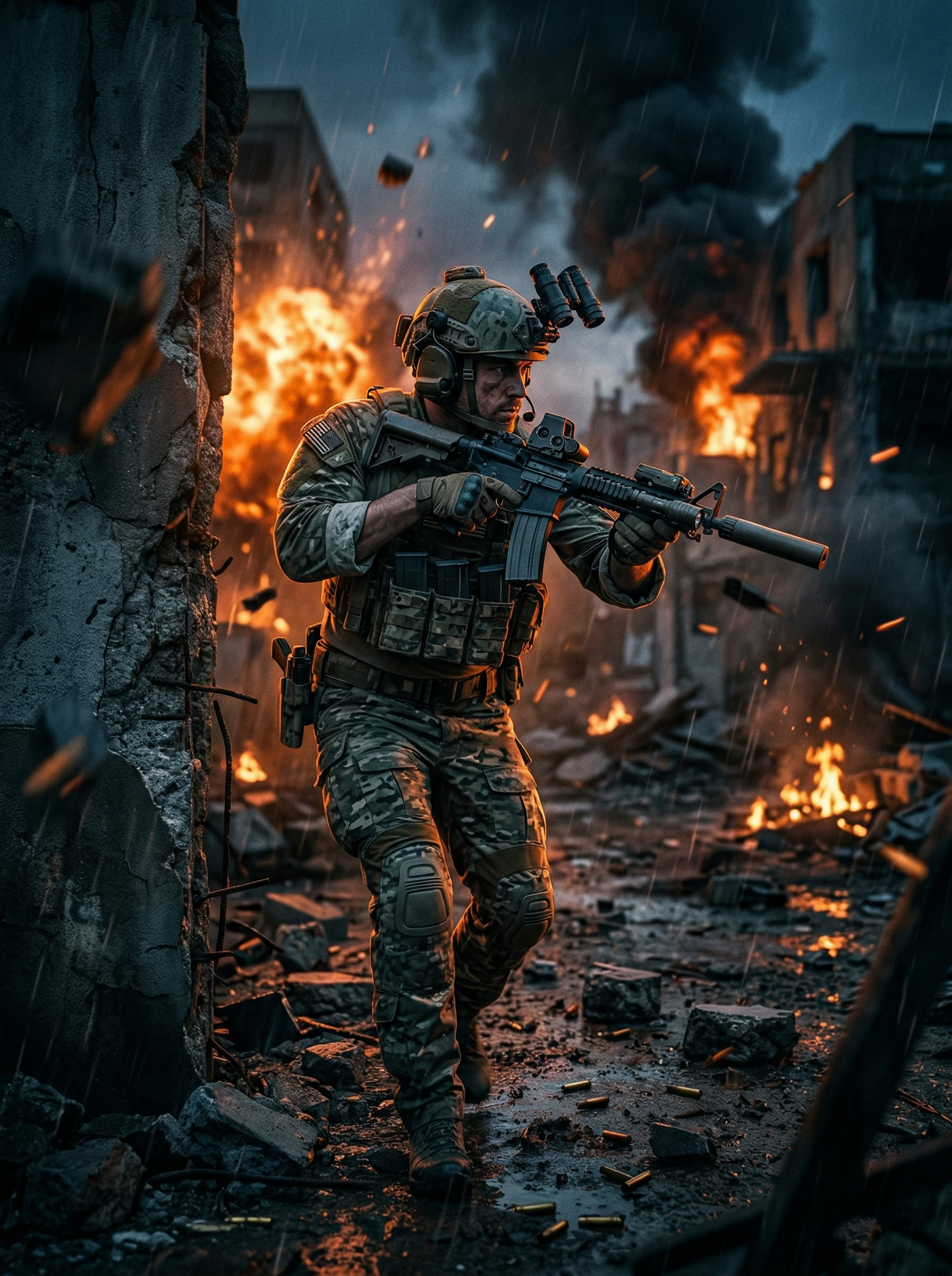 Call of Duty military action artwork
