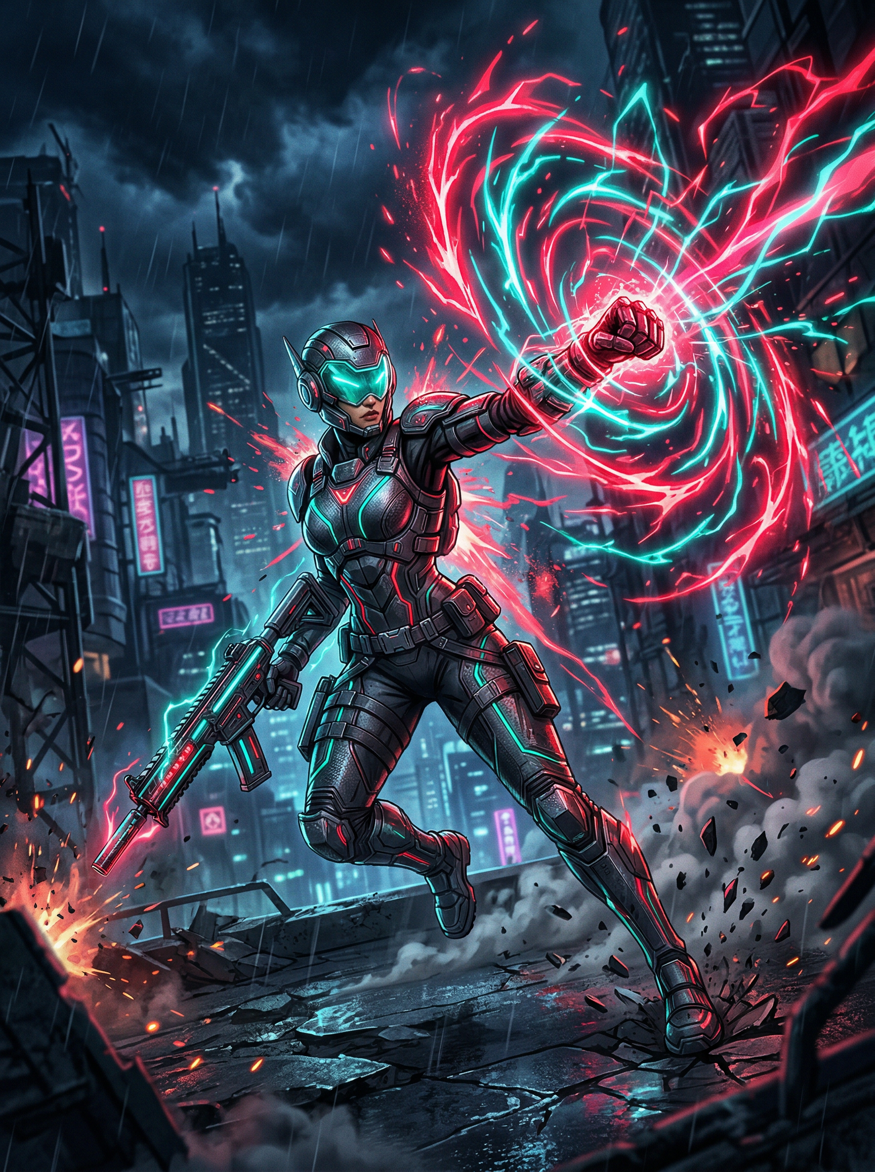 Valorant tactical agent artwork